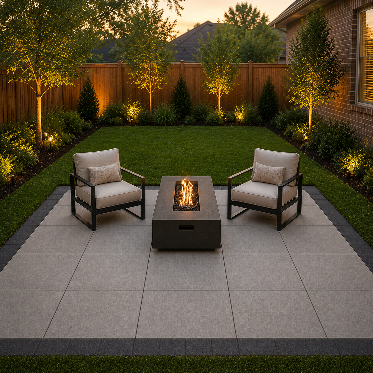 Simple Paver Patio